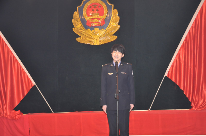 [枞阳先锋网]公安局举行主题演讲