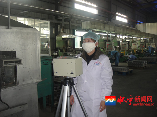 县疾控中心主动介入企业开展职业危害因素检测
