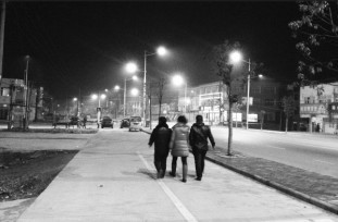 在霍邱县长集镇做生意的林志忠向记者夸