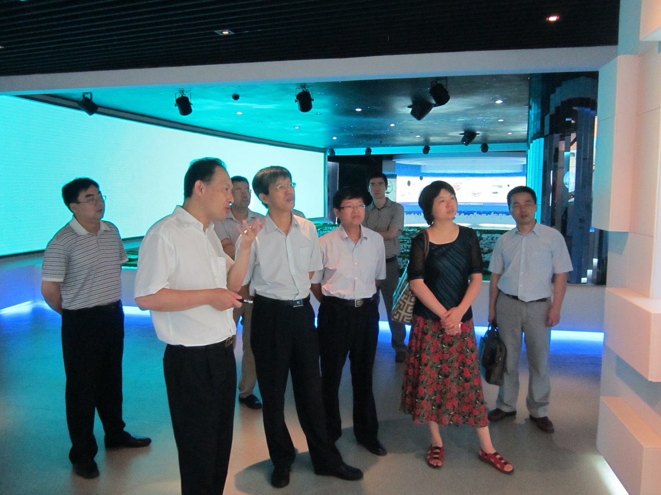 北京君正集成电路公司来访我区 国家级合肥经