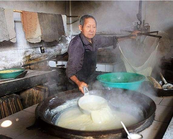 八公山豆腐作文枞阳年味:打豆腐