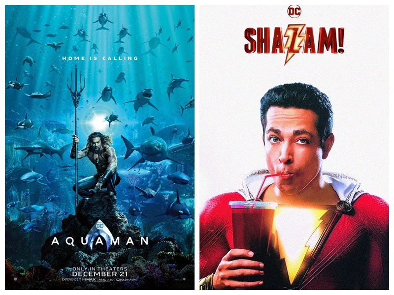 DC电影开始转型?《海王》《沙赞》预告风格大变